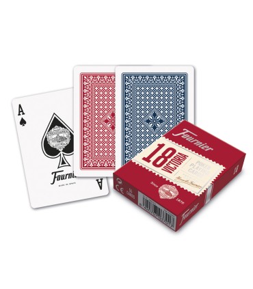 Baraja fournier poker ingles y bridge nº 18 55 cartas